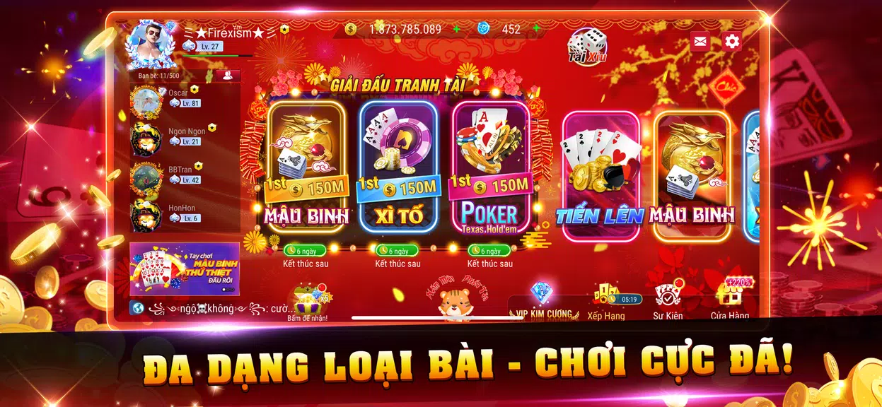 NPlay – Game Bài online, Tiến Lên, Xì Tố, Mậu Binh应用截图第0张