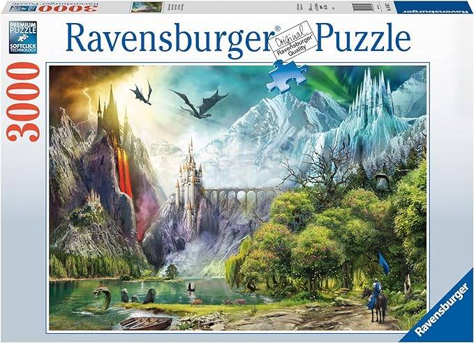 Ravensburger Reign of Dragons 3000-częściowa układanka Jigsaw