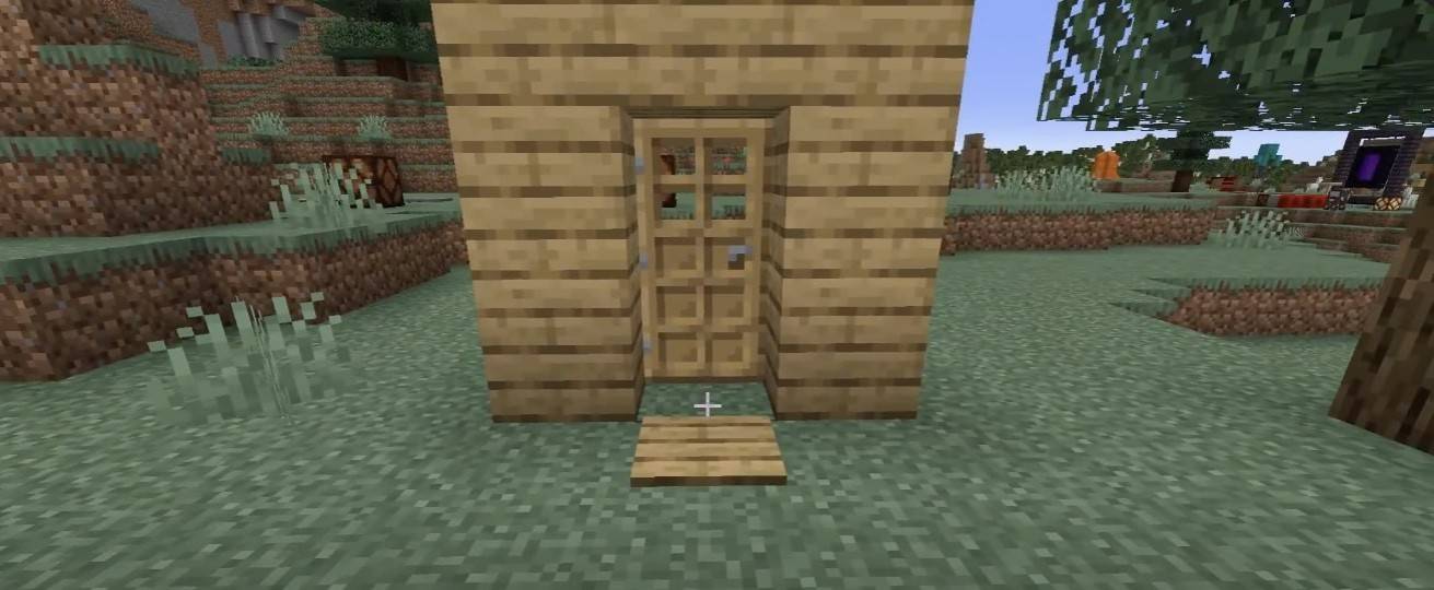 Automatic Door in minecraft