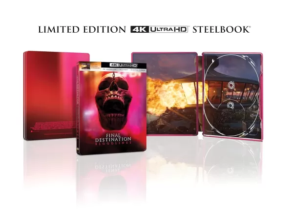 Final Destination: Bloodlines - Limited Edition Steelbook (4K UHD + Blu-ray + Digital)