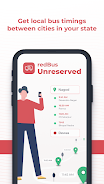 Unreserved: Bus Timetable App Captura de pantalla 0