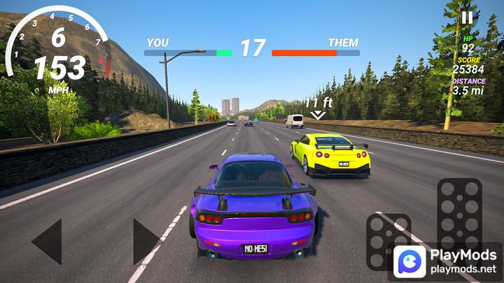 No Hesi Car Traffic Racing Screenshot 2