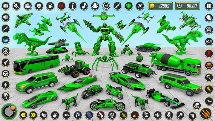 Dino Robot Games: Flying Robot ภาพหน้าจอ 0