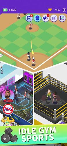 Idle GYM Sports - Fitness Game ภาพหน้าจอ 3