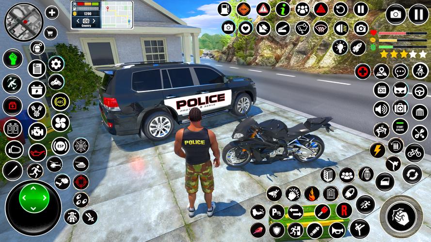 Police Game Transport Truck Screenshot 1