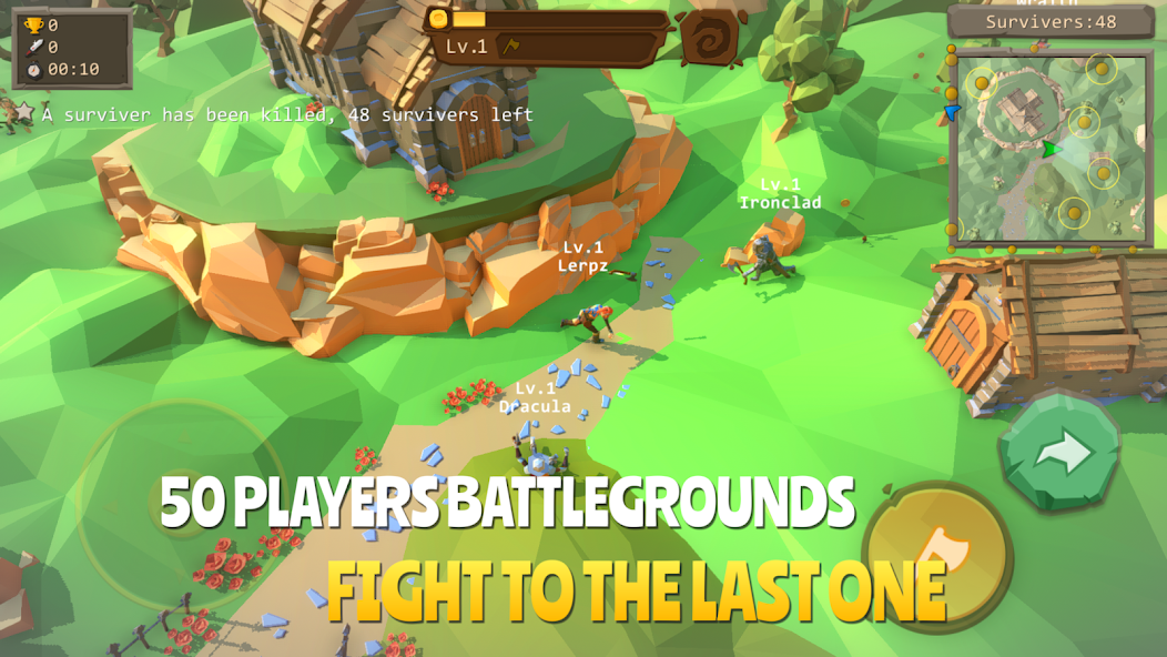 AXE.IO - Survival Battleground Mod Tangkapan skrin 2