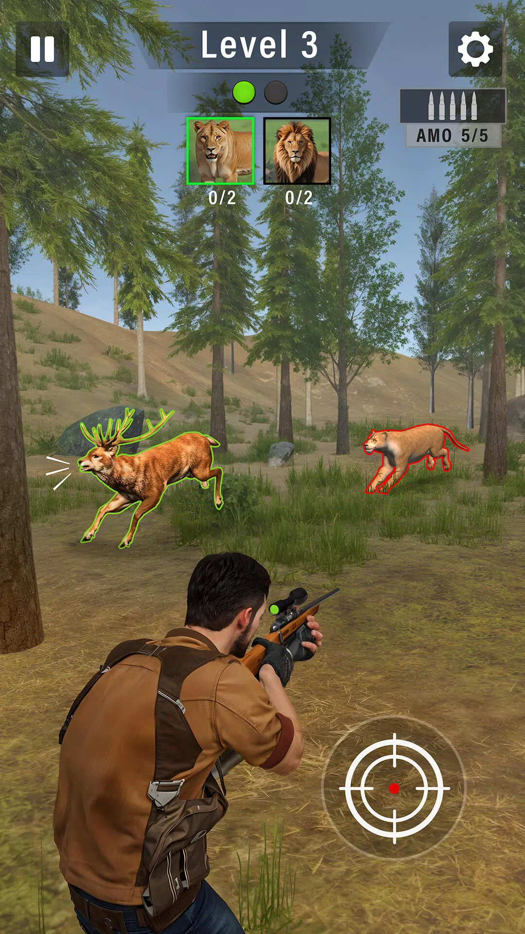 Animal Shooter: Wild Hunt スクリーンショット 3