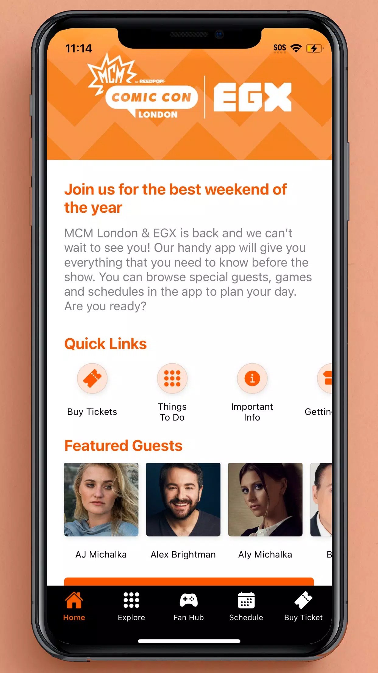 MCM Comic Con X EGX London Captura de tela 0