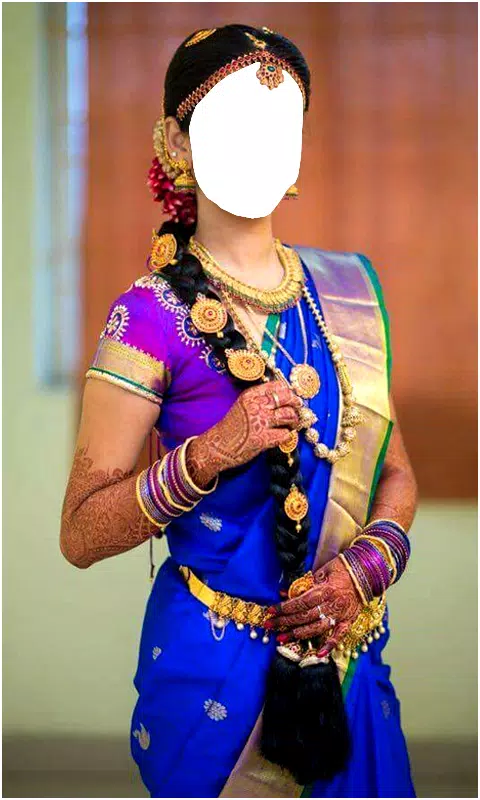 South Indian Women Saree Photo應用截圖第2張