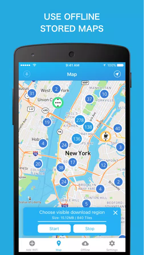 WiFi Finder - WiFi Map 스크린샷 2