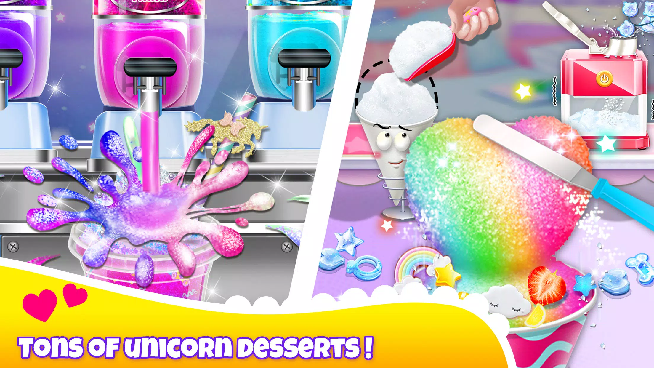 Girl Games: Unicorn Cooking應用截圖第2張