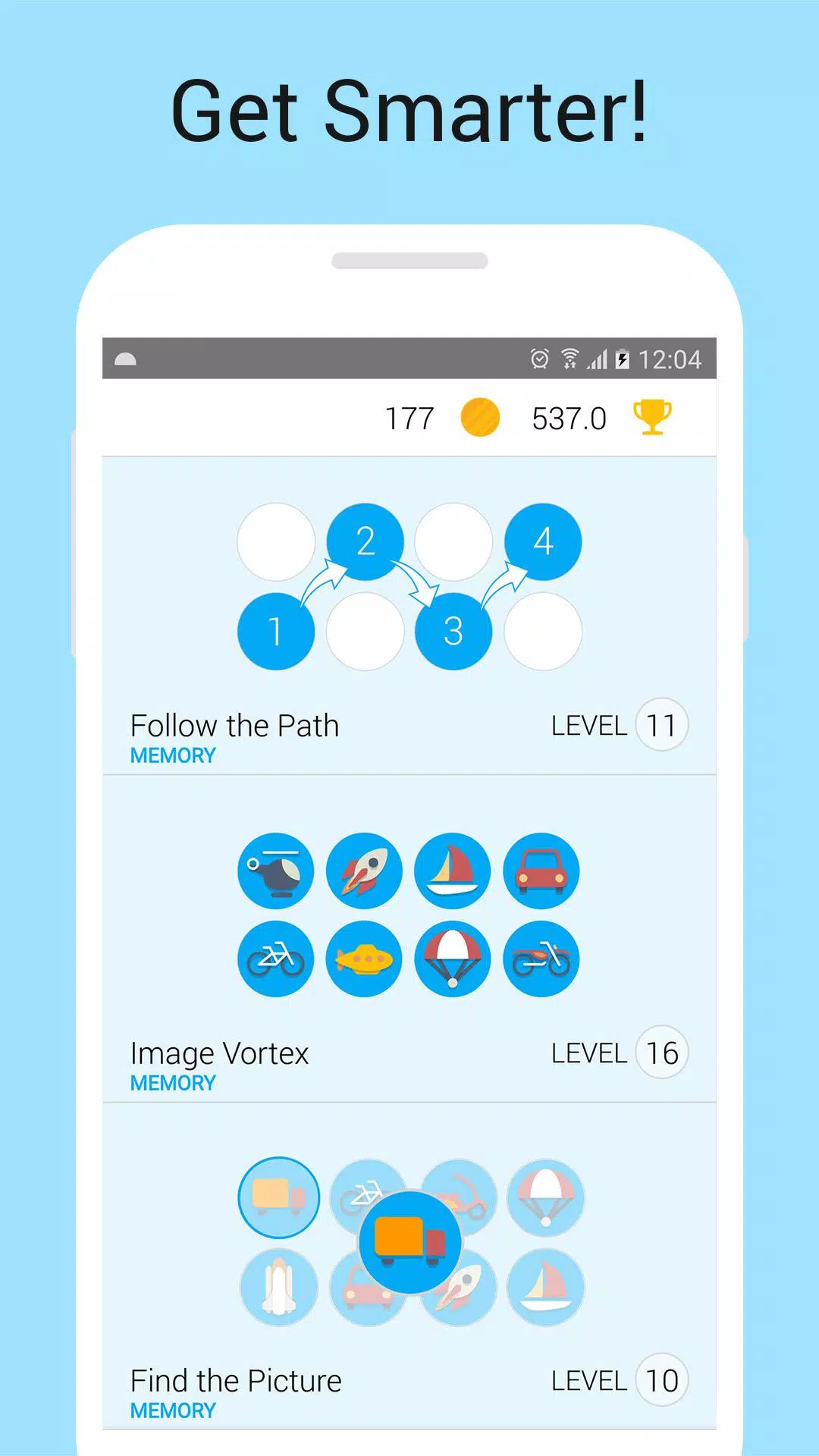 Memory Games স্ক্রিনশট 0