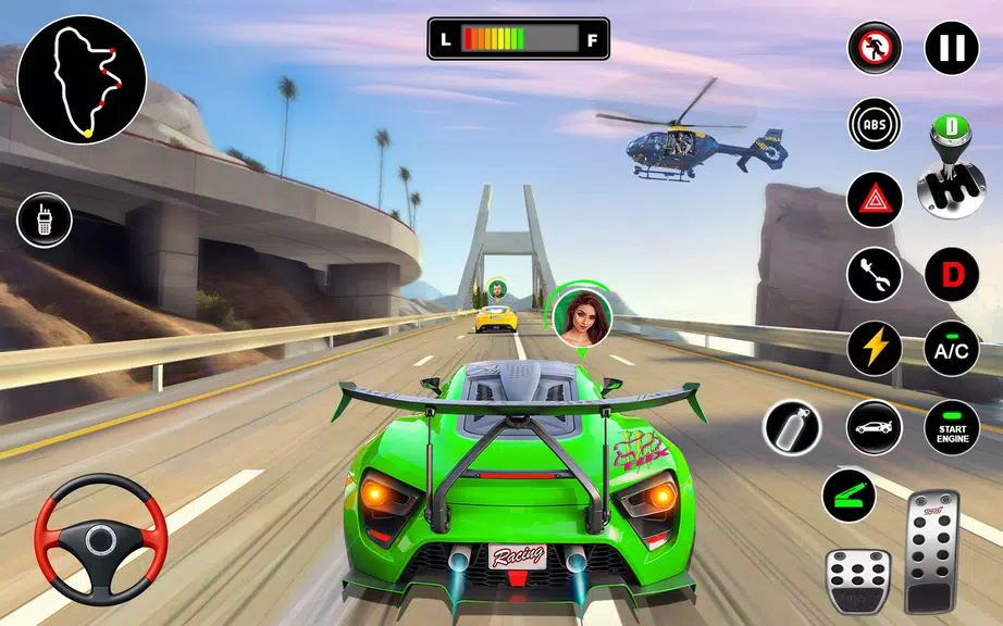 Racing in Highway Car 3D Games應用截圖第0張