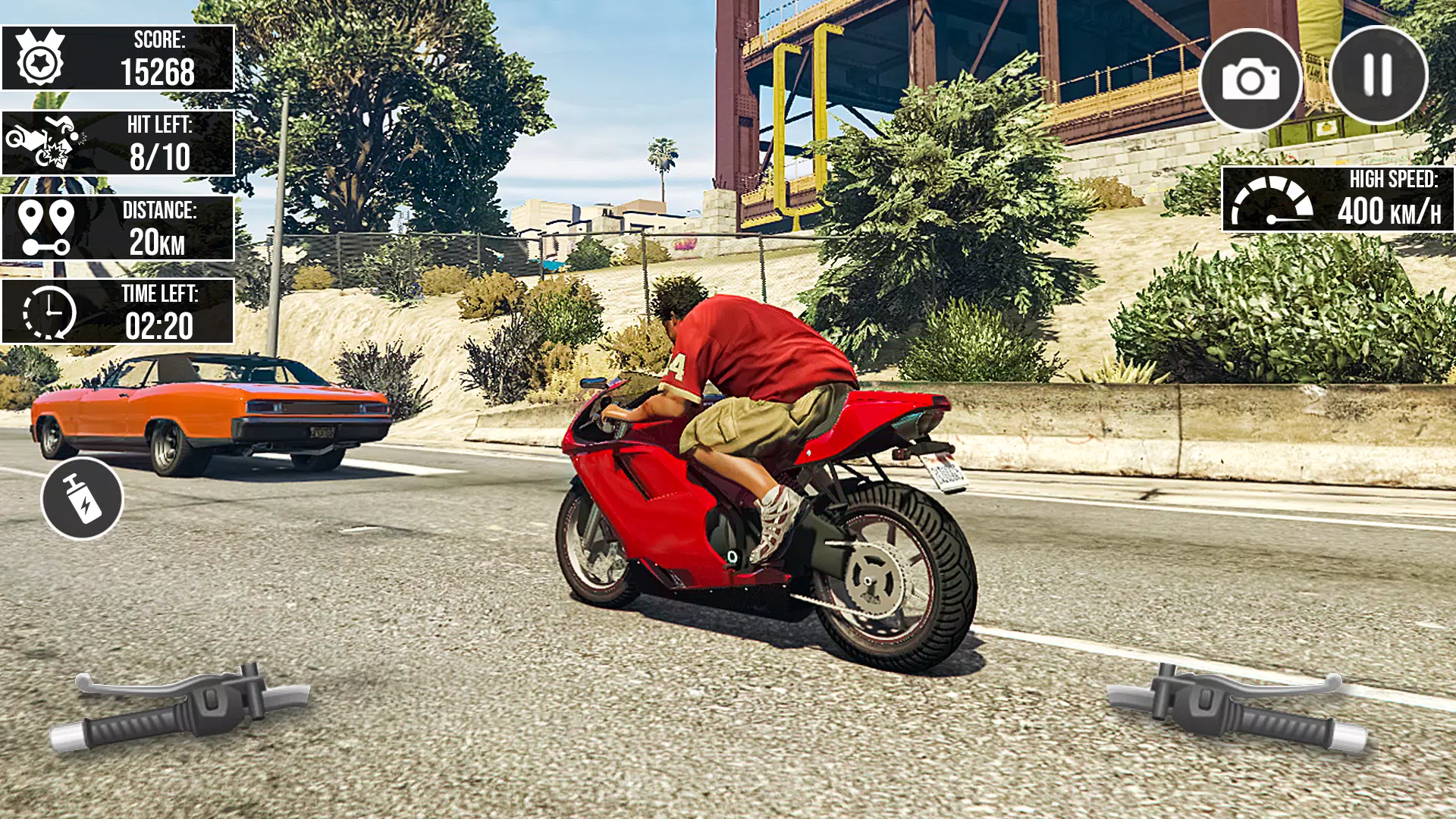 Xtreme Bike Racing Motor Tour Скриншот 1