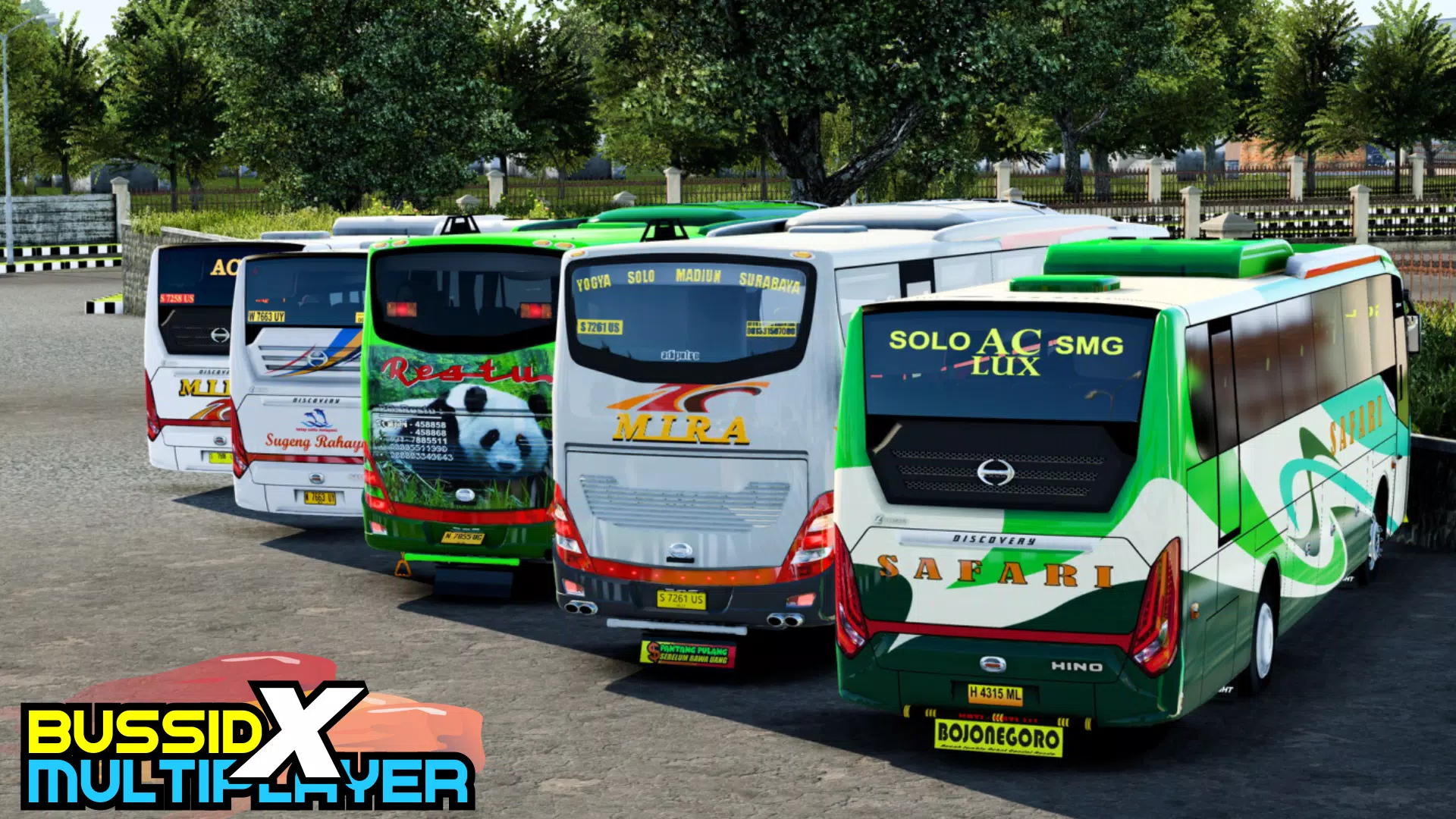 Mod Bussid X Multiplayer ဖန်သားပြင်ဓာတ်ပုံ 0