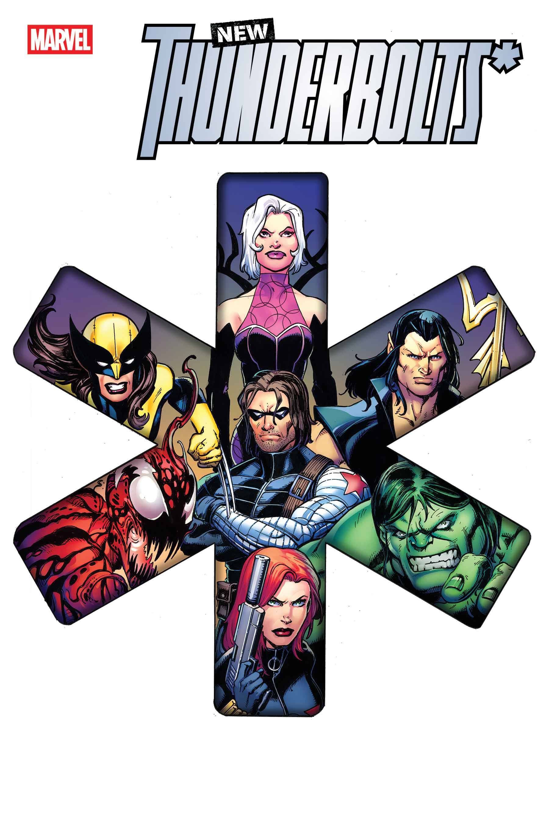 Thunderbolts အသစ် * Mark Bagley မှအနုပညာ