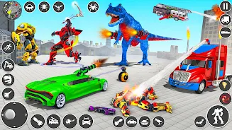 Robot Game Mobil pmk Car Games ภาพหน้าจอ 3