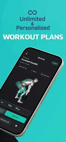 Planfit AI Gym Workout Plans Capture d'écran 2