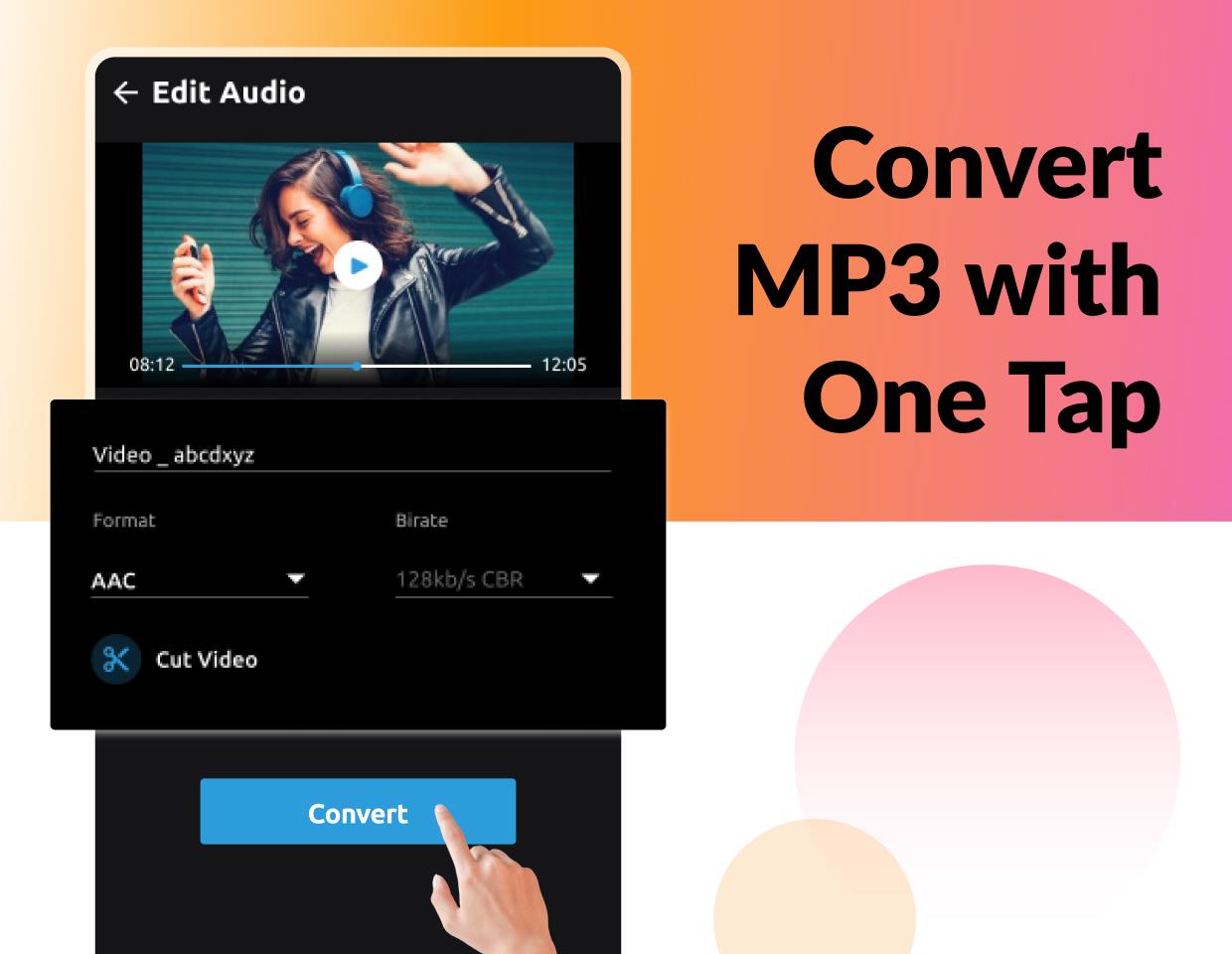 MP3 Converter: Video Converter স্ক্রিনশট 1