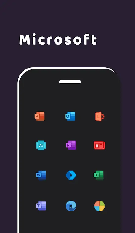 Duo Nano Icon Pack Schermafbeelding 2