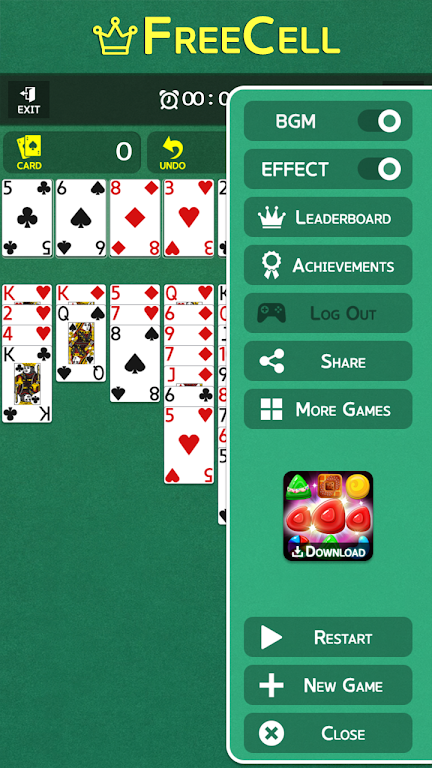 FreeCell - Classic Card Game Screenshot 3