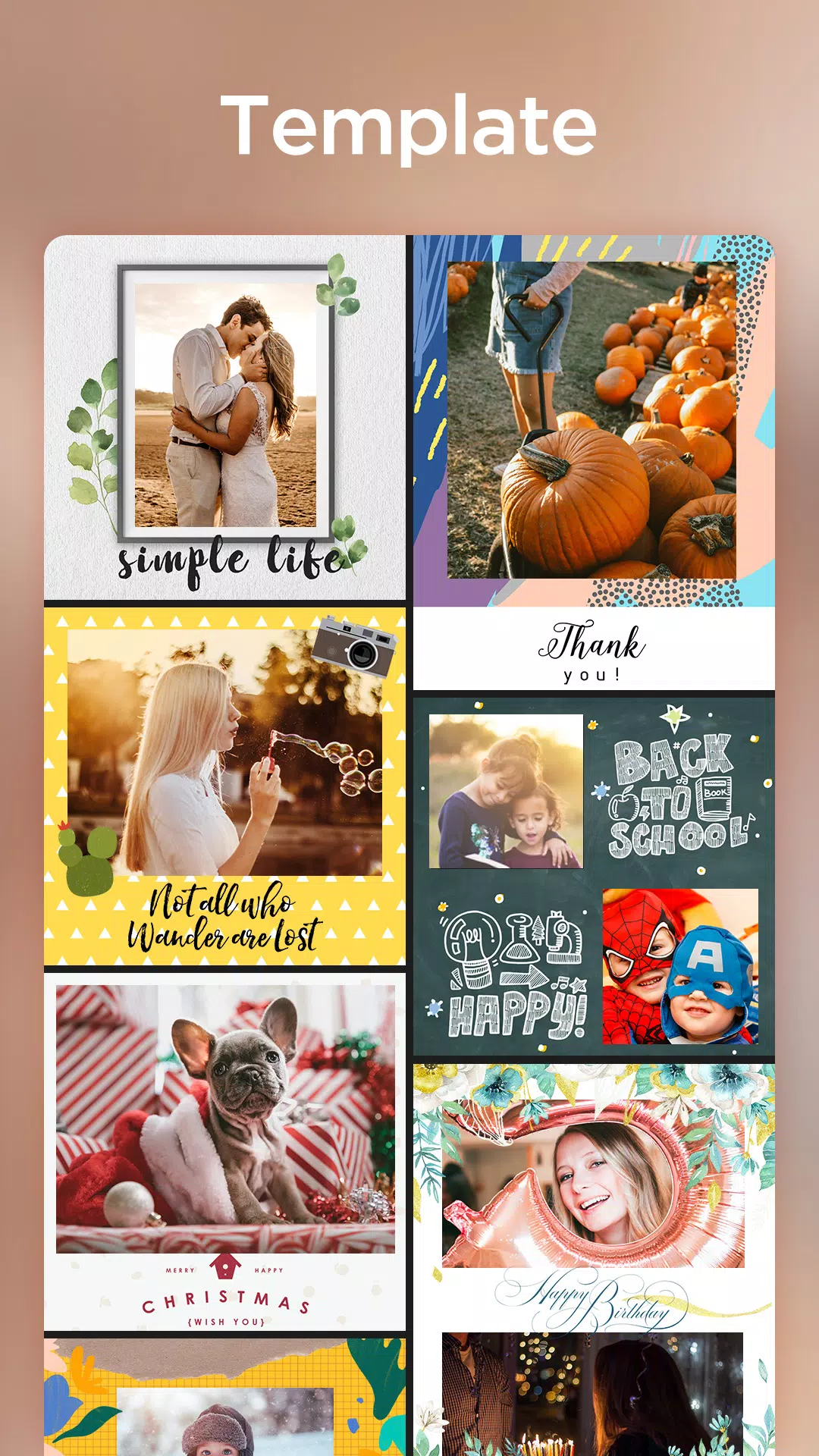 Schermata Collage Maker & Photo Editor 3