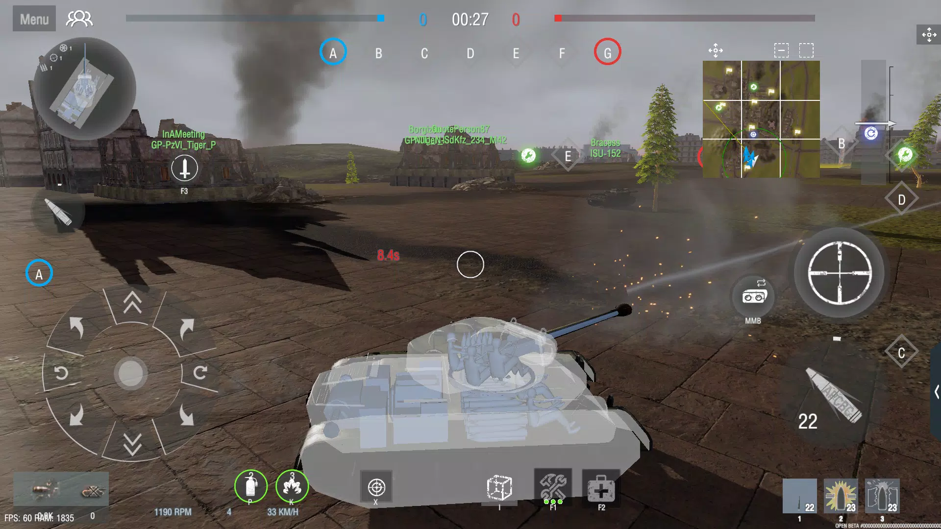 Panzer War スクリーンショット 2