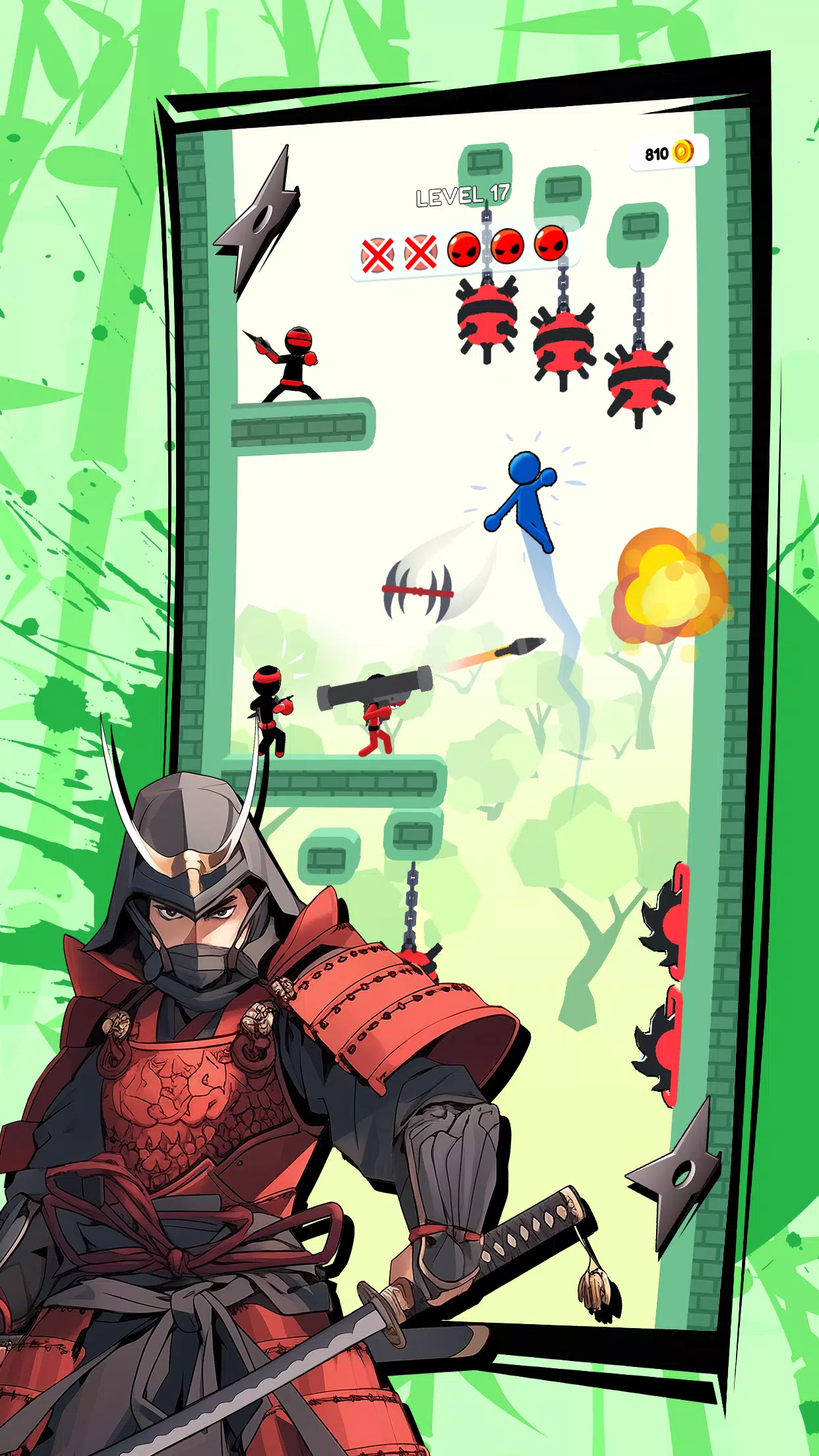 Stickman Teleport Master 3D ဖန်သားပြင်ဓာတ်ပုံ 1