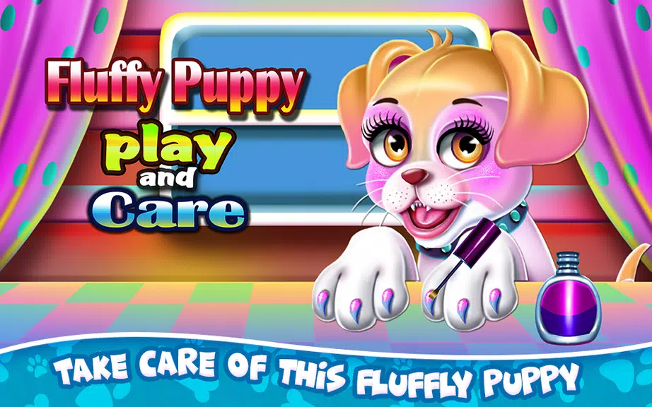 Fluffy Puppy Play and Care Screenshot 0