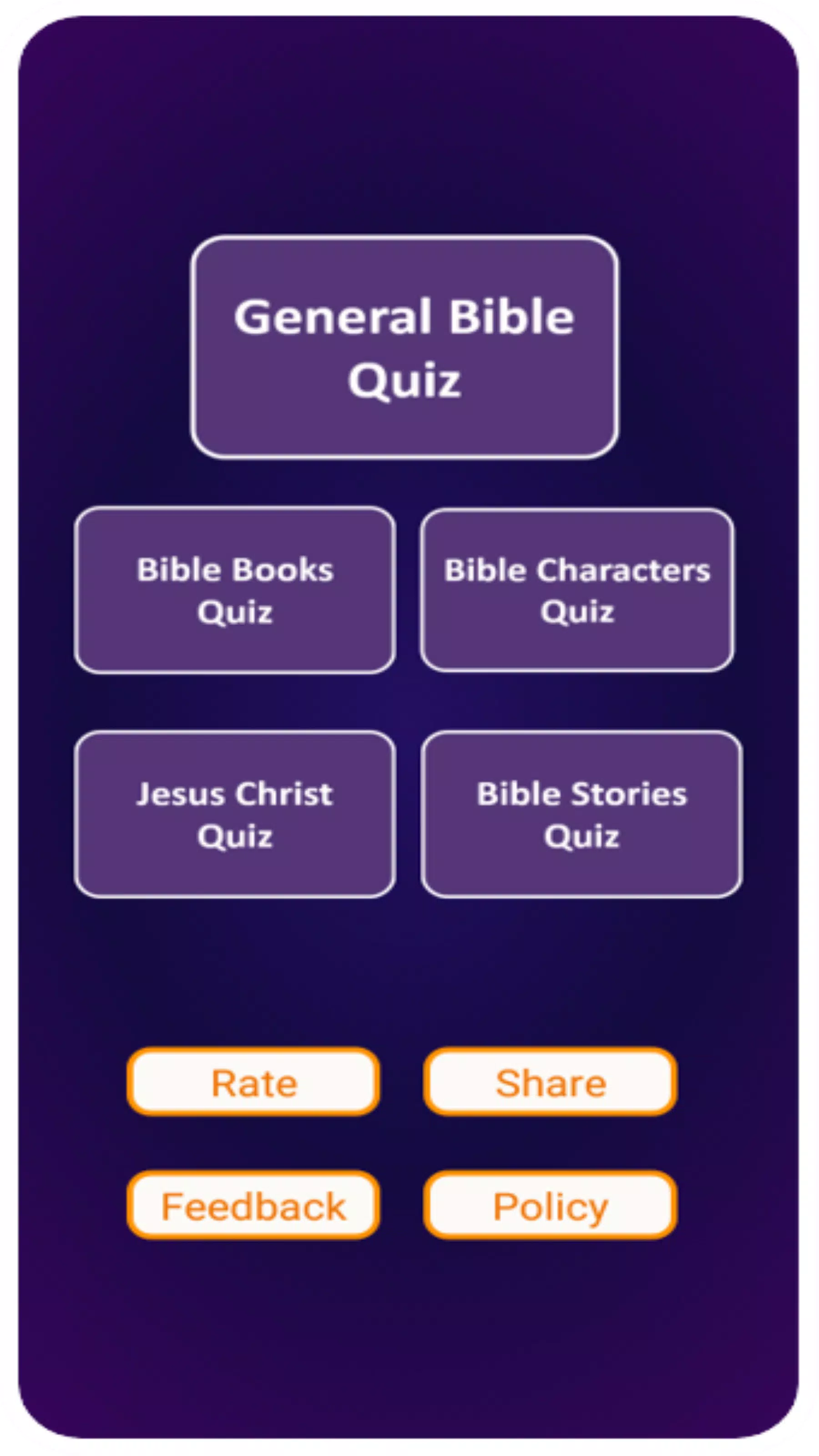 Schermata Bible Quiz & Answers 1