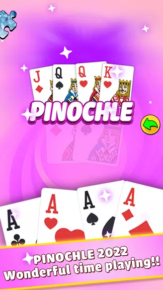 Pinochle - Trickster Cards Capture d'écran 0