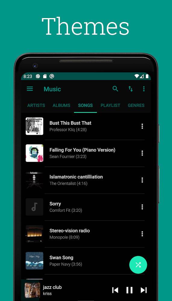 Pixel+ – Music Player Captura de pantalla 2