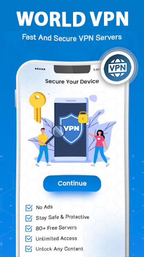 World VPN スクリーンショット 1