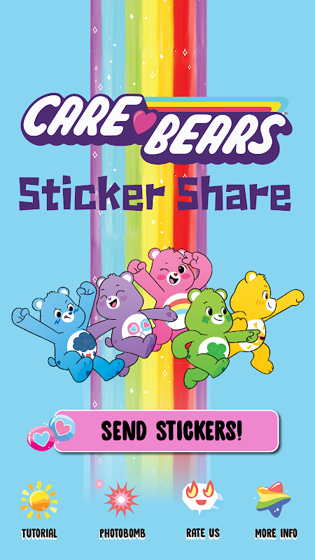 Care Bears Sticker Share應用截圖第1張