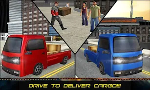 US Driver Transport Truck Game ภาพหน้าจอ 2