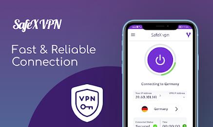 SafeX VPN - Fast VPN Proxy स्क्रीनशॉट 0