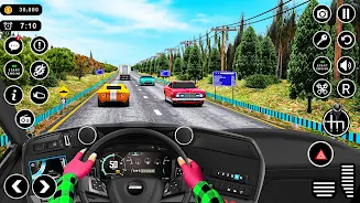 Highway Car Racing Offline ဖန်သားပြင်ဓာတ်ပုံ 0