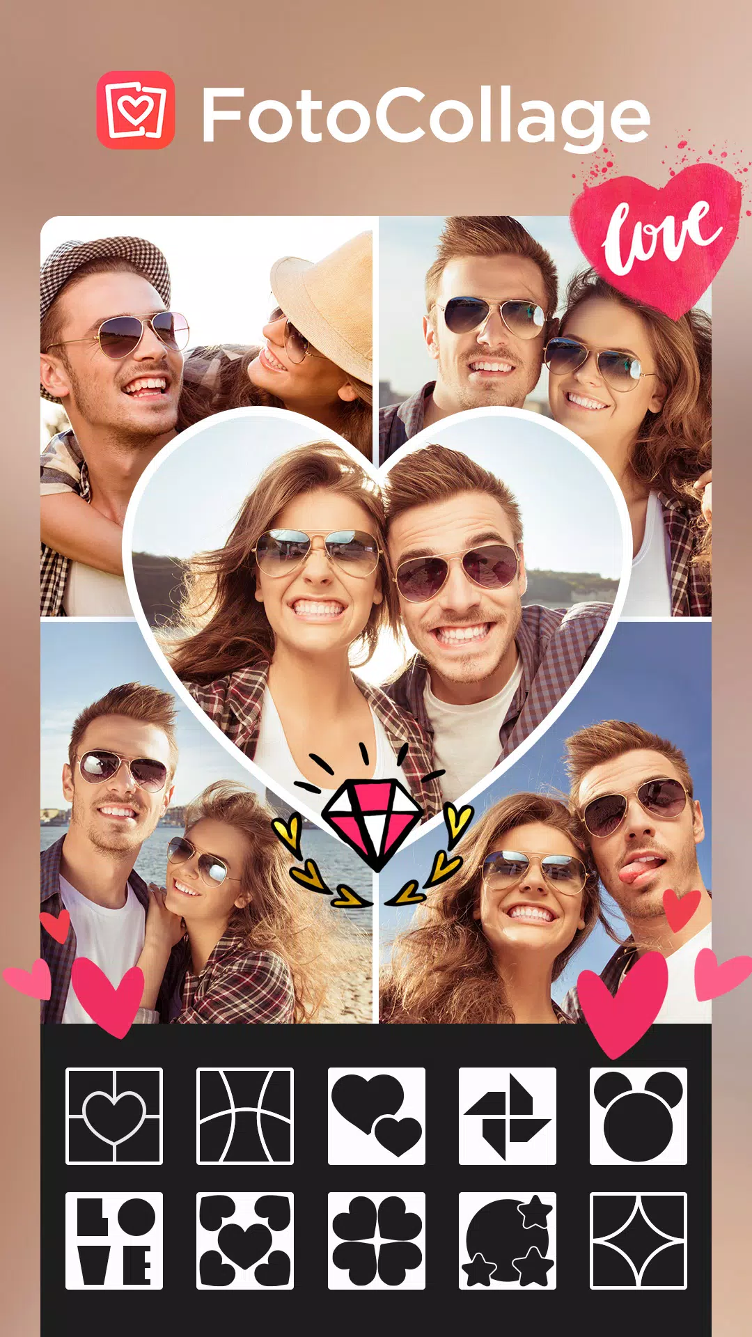 Schermata Collage Maker & Photo Editor 0