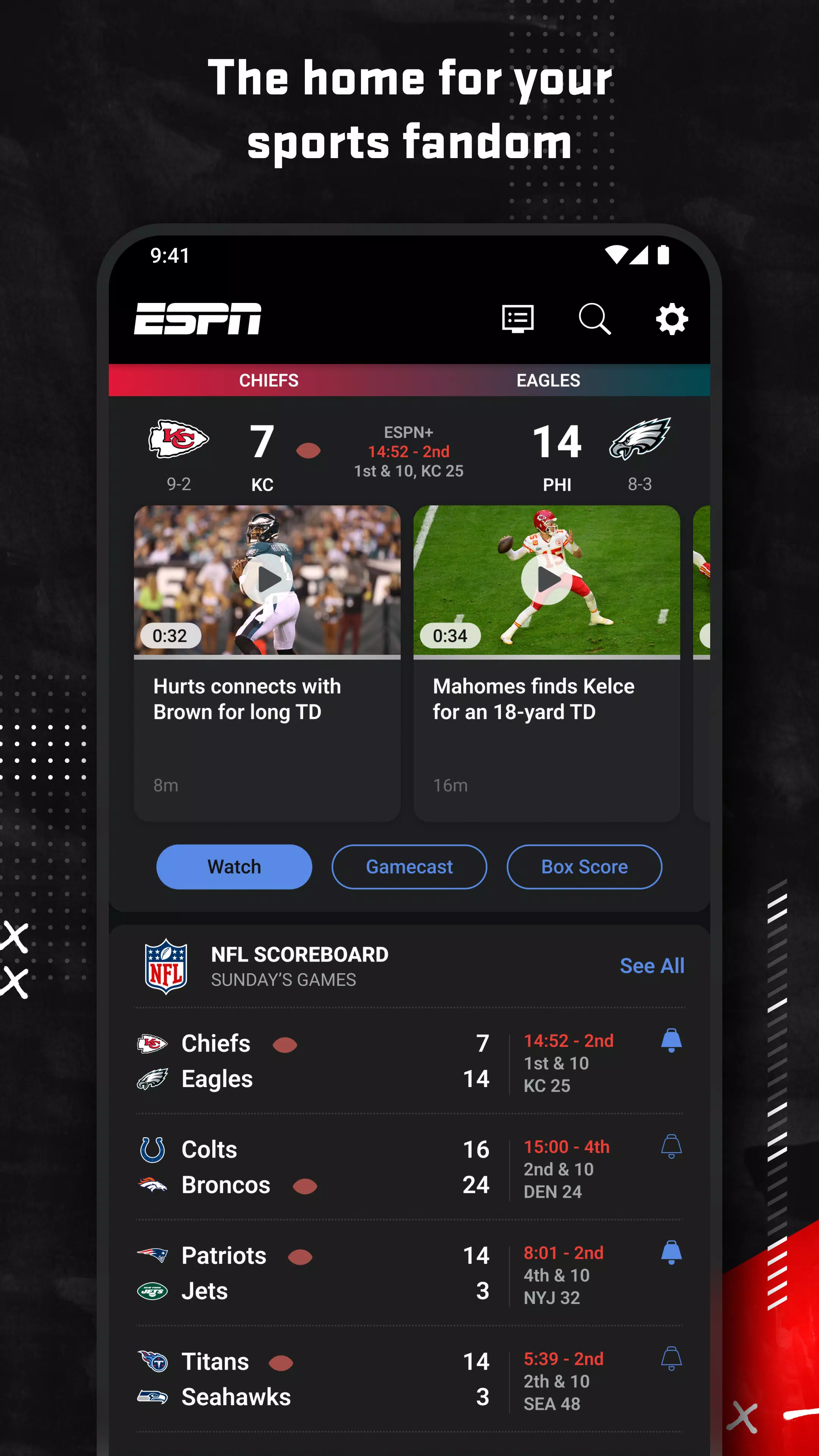 ESPN Ekran Görüntüsü 0