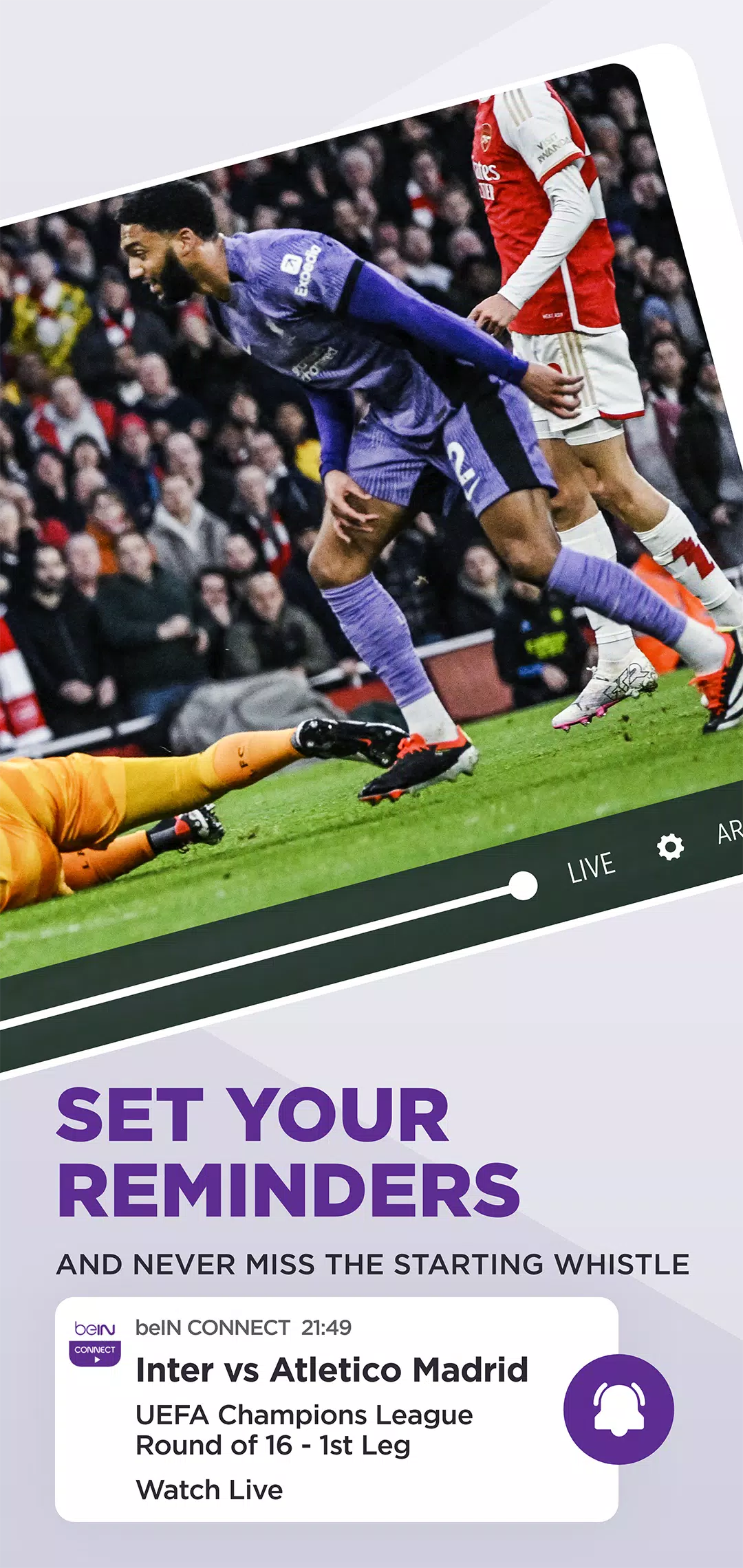 beIN CONNECT (MENA) ဖန်သားပြင်ဓာတ်ပုံ 2