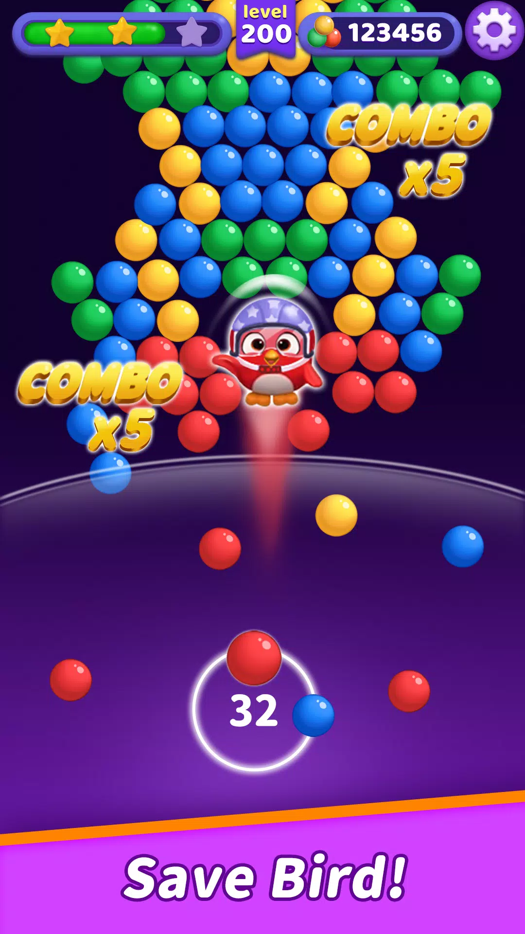 BubbleShooter Pop & Puzzle Screenshot 3