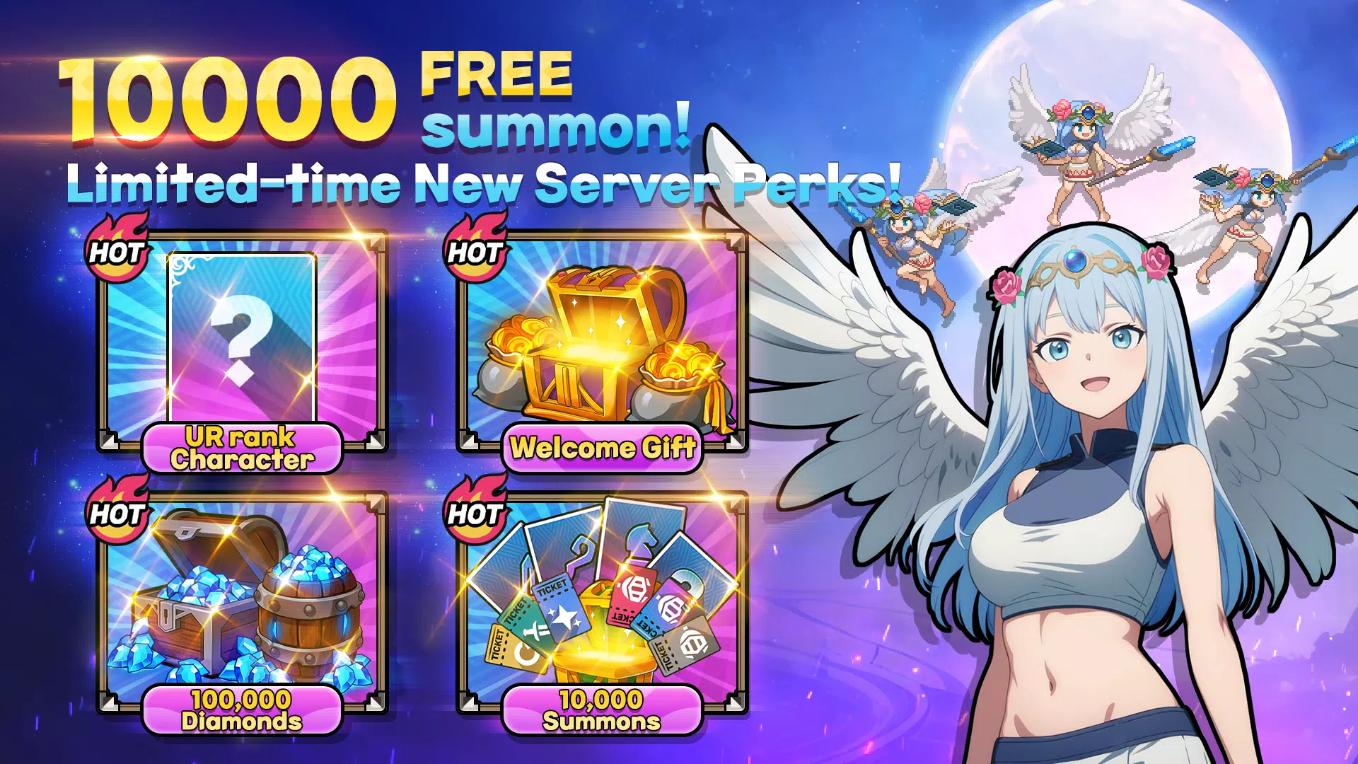 Conquest Girls: AFK Idle RPG ဖန်သားပြင်ဓာတ်ပုံ 1