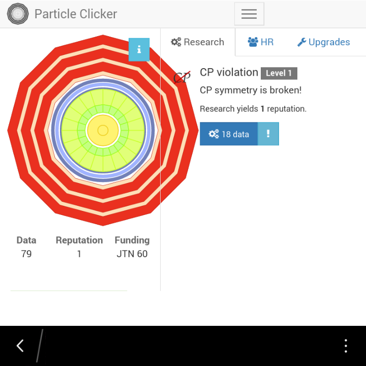 Particle Clicker Ảnh chụp màn hình 1