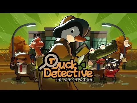 Detetive de pato: a jogabilidade secreta de salame