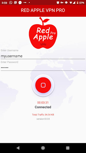 Red Apple VPN Pro Tangkapan skrin 1