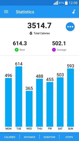 Pedometer — Schrittzähler Screenshot 2