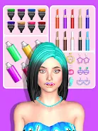 Lip Art Beauty Makeup Games Captura de tela 1