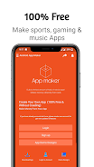 Android App Maker - No Coding Captura de pantalla 1