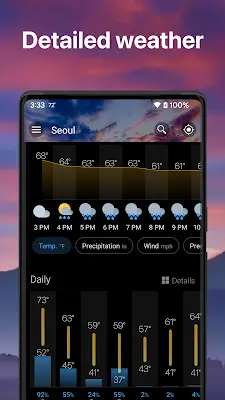 Weather & Widget - Weawow Screenshot 3