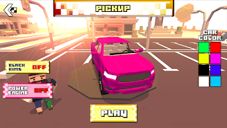 Blocky Car Racer - racing game スクリーンショット 2